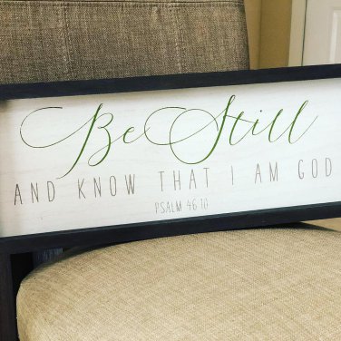 Be Still