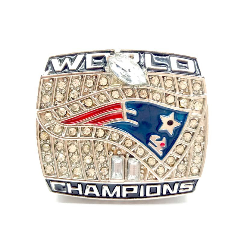 2001 New England Patriots Championship Ring