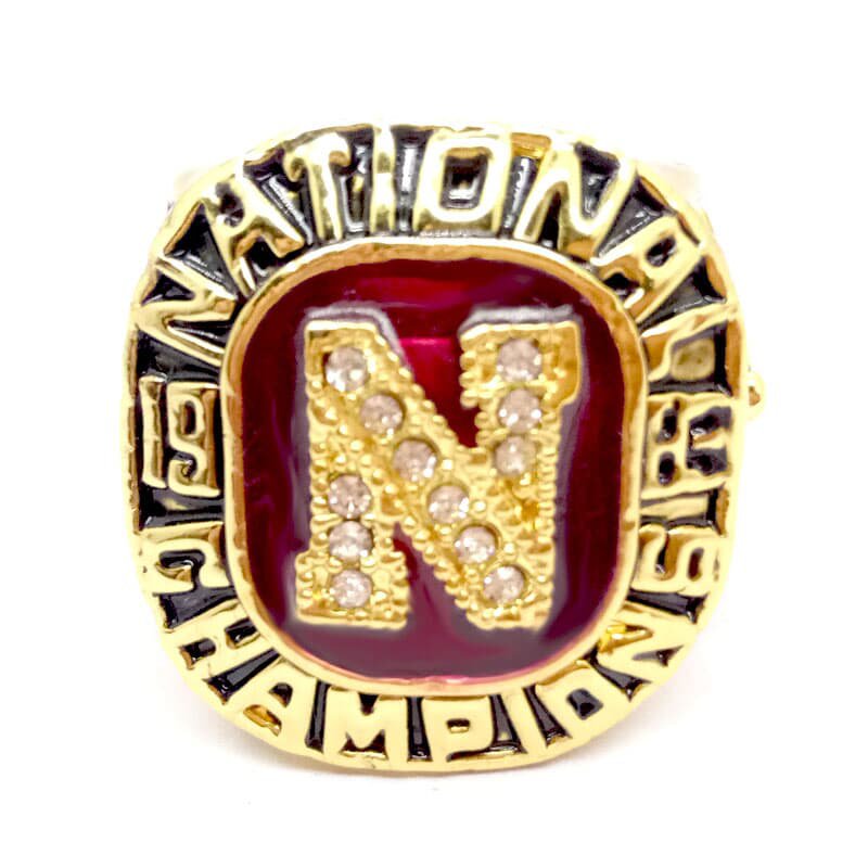 1983 Nebraska Cornhuskers Championship ring size 9-12