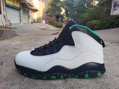 green white black jordan 10