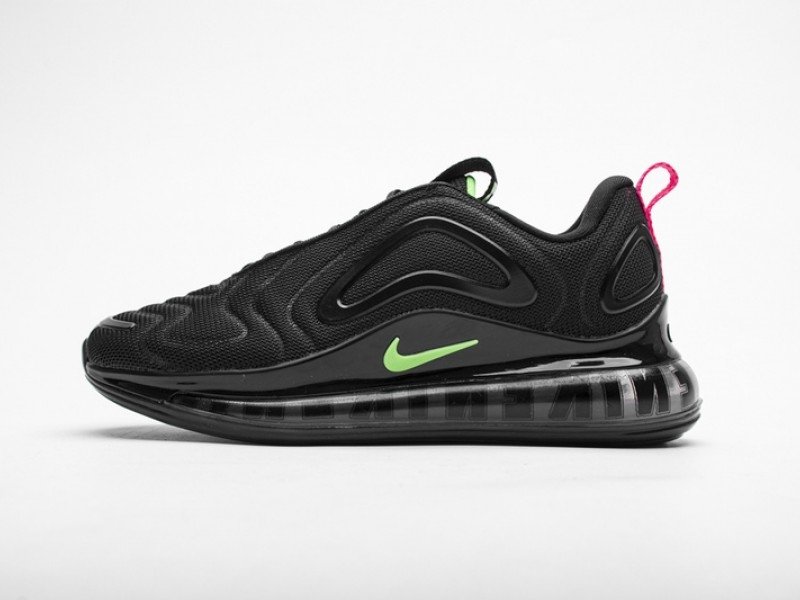 nike air max 720 big logos black