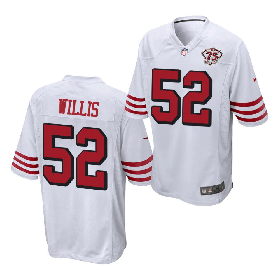 patrick willis 49ers jersey