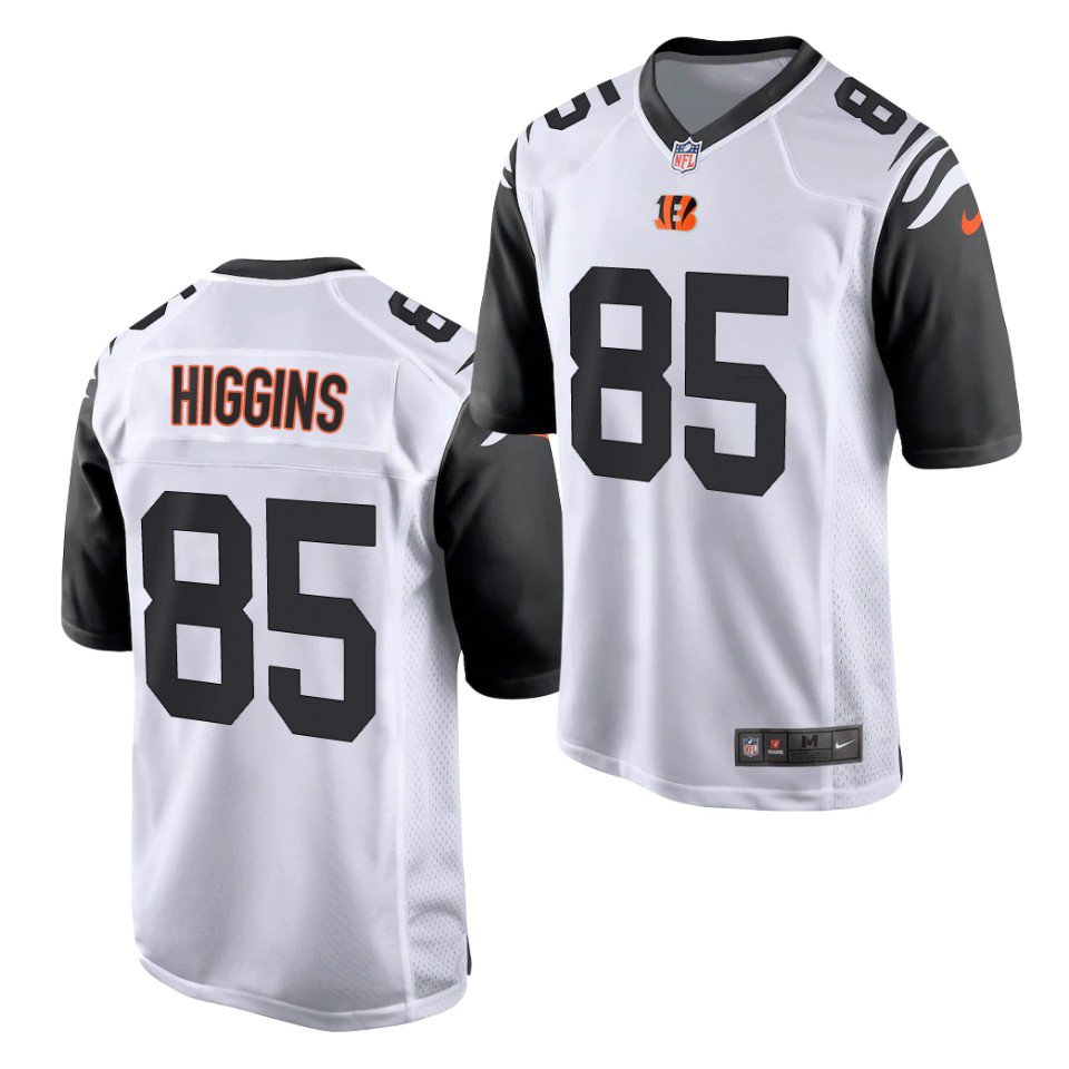 White Youth Tee Higgins Cincinnati Bengals Limited Color Rush Vapor  Untouchable Jersey