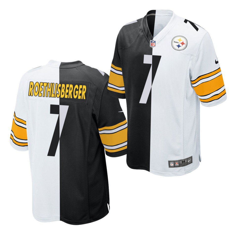 steelers split jersey
