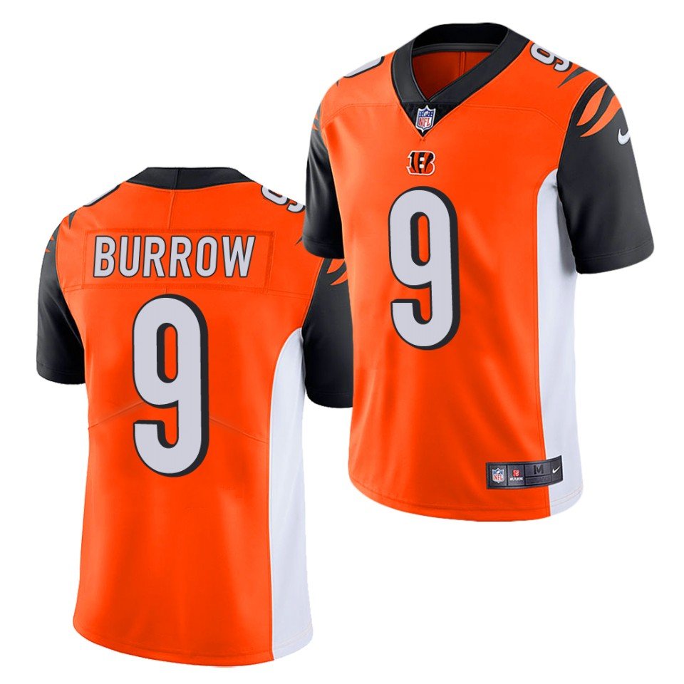 joe burrow orange jersey