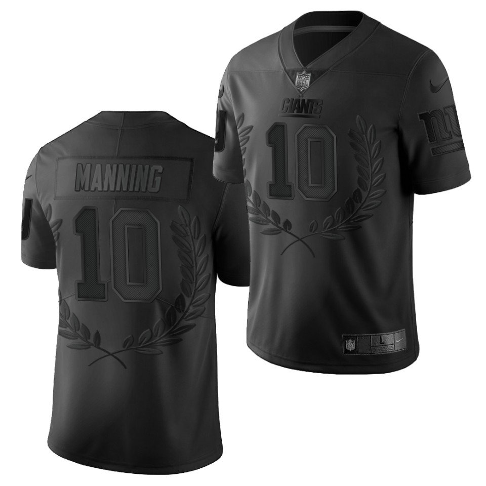 black eli manning jersey