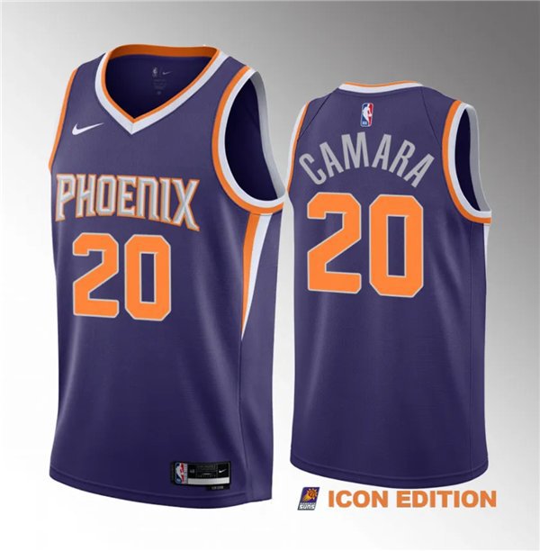 Men's Phoenix Suns #20 Toumani Camara Purple 2023 Draft Classic Editio –  CoolClub Jerseys-E