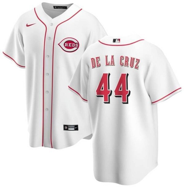 Elly De La Cruz #44 Cincinnati Reds City Connect Black Cool Base