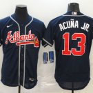 Ronald Acuña Jr., Red - Atlanta Braves Parody - Baseball Jersey – Acapella  Shop