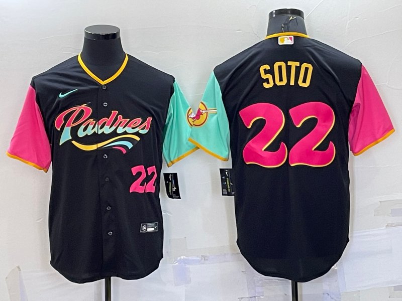 NEW 2023 JUAN SOTO SAN DIEGO PADRES STITCHED JERSEY BROWN S M L XL