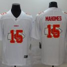 Limited Youth Patrick Mahomes White Road Jersey - #15 Football Kansas City  Chiefs Vapor Untouchable Size S(10-12)