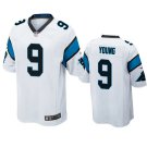 Bryce Young #9 Carolina Panthers Vapor Blue Stitched Jersey.