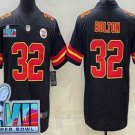Kansas City Chiefs #15 Patrick Mahomes Red Super Bowl LVII Patch Vapor  Untouchable Limited Stitched Jersey