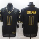 New England Patriots #11 Jersey Julian Edelman Limited Vapor Untouchable White Black Peaceful Coexisting 2020