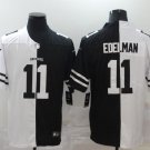 New England Patriots #11 Jersey Julian Edelman Limited Vapor Untouchable White Black Peaceful Coexisting 2020