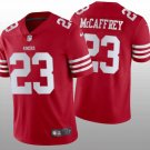 San Francisco 49ers Christian McCaffrey #23 Vapor Rush White Stitched Jersey