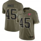 Men's Tampa Bay Buccaneers #29 Rachaad White Gray Vapor