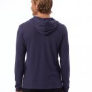 Adult Keeper Vintage Jersey Hooded Pullover T-Shirt - BLACK - 2XL NAVY 2XL