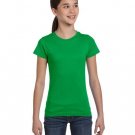 Girls' Fine Jersey T-Shirt - AQUA - XS KELLY M