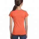Girls' Fine Jersey T-Shirt - AQUA - XS PAPAYA M