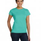 Ladies' Fine Jersey T-Shirt - VINTAGE BURGUNDY - XS CARIBBEAN S