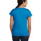 Ladies' Fine Jersey T-Shirt - VINTAGE BURGUNDY - XS COBALT XS