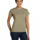 Ladies' Fine Jersey T-Shirt - VINTAGE BURGUNDY - XS COYOTE BROWN 3XL
