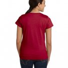 Ladies' Fine Jersey T-Shirt - VINTAGE BURGUNDY - XS GARNET XS