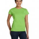 Ladies' Fine Jersey T-Shirt - VINTAGE BURGUNDY - XS KEY LIME XL