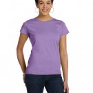 Ladies' Fine Jersey T-Shirt - VINTAGE BURGUNDY - XS LAVENDER L