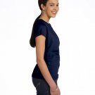 Ladies' Fine Jersey T-Shirt - VINTAGE BURGUNDY - XS NAVY 3XL