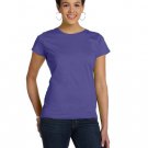 Ladies' Fine Jersey T-Shirt - VINTAGE BURGUNDY - XS PURPLE 3XL