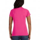 Ladies' Fine Jersey T-Shirt - VINTAGE BURGUNDY - XS VINTAGE HOT PINK S