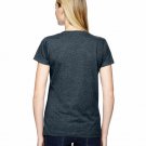 Ladies' Fine Jersey T-Shirt - VINTAGE BURGUNDY - XS VINTAGE NAVY M