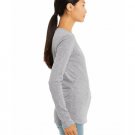 Ladies' Jersey Long-Sleeve T-Shirt - BLACK - S ATHLETIC HEATHER M