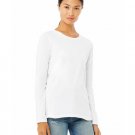 Ladies' Jersey Long-Sleeve T-Shirt - BLACK - S WHITE 2XL