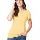 Ladies' Keepsake Vintage Jersey T-Shirt - BLACK - 2XL MAIZE 2XL