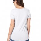 Ladies' Keepsake Vintage Jersey T-Shirt - BLACK - 2XL WHITE XL