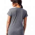 Ladies' Kimber Slinky Jersey T-Shirt - ARMY GREEN - L ASH HEATHER S