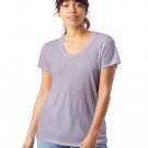 Ladies' Kimber Slinky Jersey T-Shirt - ARMY GREEN - L LILAC MIST S
