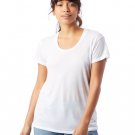 Ladies' Kimber Slinky Jersey T-Shirt - ARMY GREEN - L WHITE L