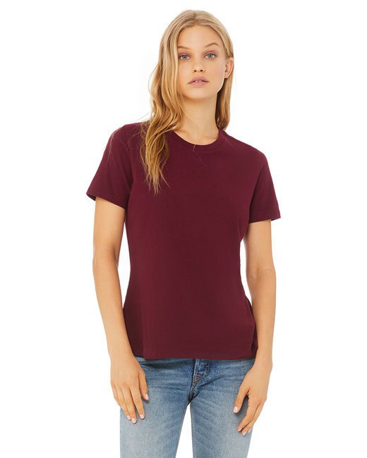 Ladies' Relaxed Jersey Short-Sleeve T-Shirt - TEAM PURPLE - S MAROON S