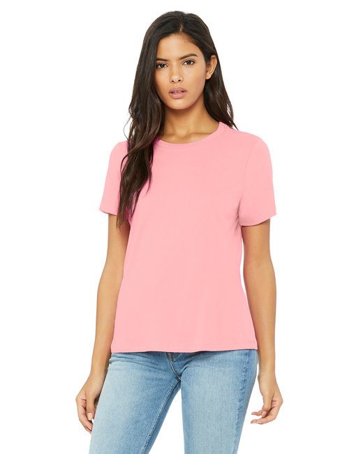 Ladies' Relaxed Jersey Short-Sleeve T-Shirt - TEAM PURPLE - S PINK XL