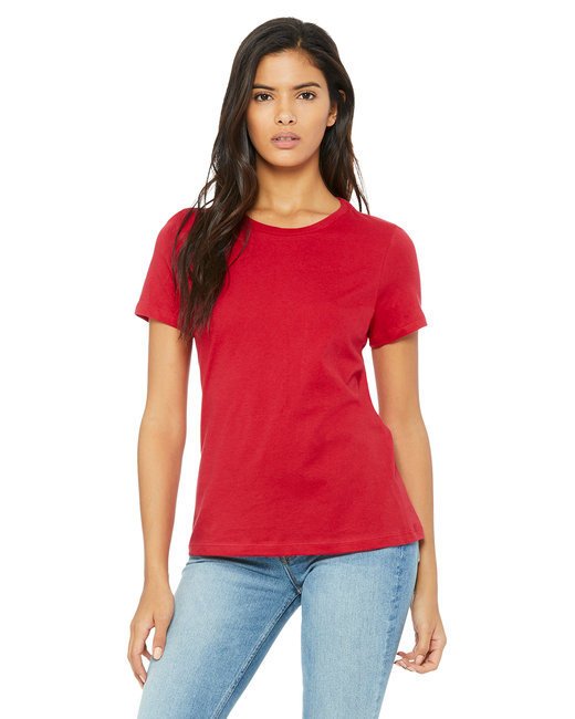 Ladies' Relaxed Jersey Short-Sleeve T-Shirt - TEAM PURPLE - S RED 3XL