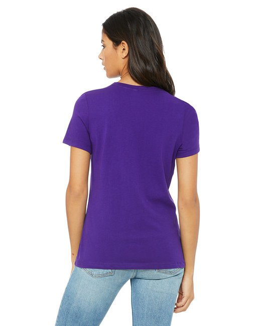Ladies' Relaxed Jersey Short-Sleeve T-Shirt - TEAM PURPLE - S TEAM PURPLE XL