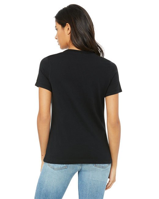 Ladies' Relaxed Jersey Short-Sleeve T-Shirt - TEAM PURPLE - S VINTAGE BLACK M