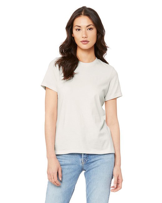 Ladies' Relaxed Jersey Short-Sleeve T-Shirt - TEAM PURPLE - S VINTAGE WHITE L
