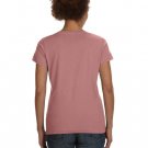 Ladies' V-Neck Fine Jersey T-Shirt - BLACK - S MAUVELOUS 3XL