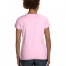 Ladies' V-Neck Fine Jersey T-Shirt - BLACK - S PINK XL