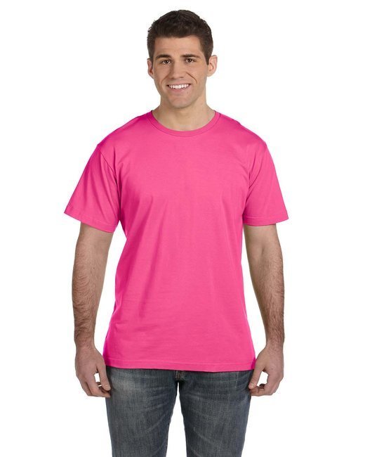 Men's Fine Jersey T-Shirt - VINTAGE INDIGO - L HOT PINK 3XL